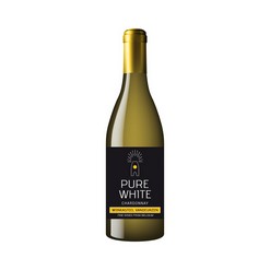 Pure white Chardonnay